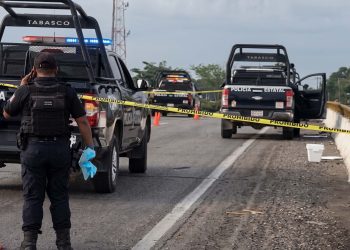 Hallan cabeza humana dentro de nevera en la carretera Villahermosa La Isla