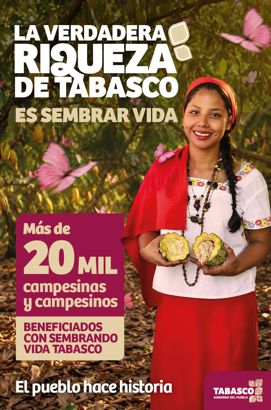 La verdadera riqueza de Tabasco es sembrar vida