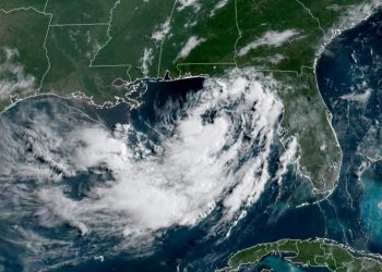 Tormenta tropical Bertha se forma en el Golfo de Mexico