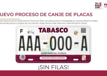 Trámite de emplacamiento en Villahermosa 2026: Requisitos