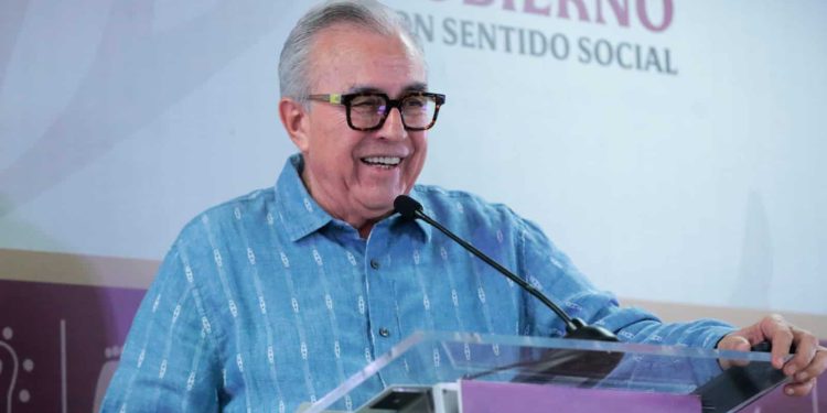 Palacio de Gobierno de Sinaloa en el contexto de una investigación sobre contratos públicos.