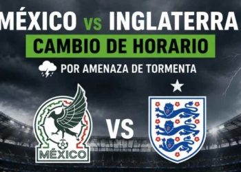 Jugadores de México e Inglaterra previo al partido de octavos de final del Mundial 2026.