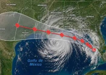 Trayectoria de la tormenta tropical Bertha desde Luisiana hacia la costa de Texas