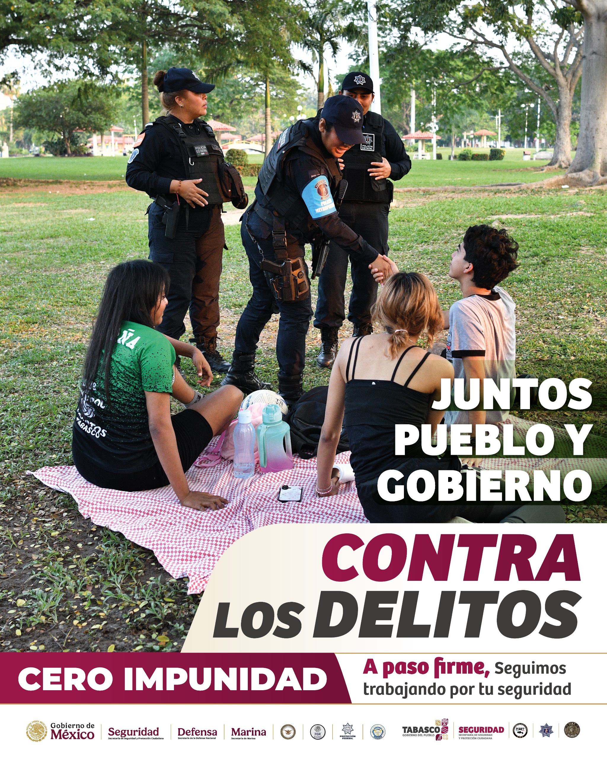 Contra los delitos, cero impunidad