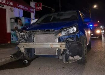 choque del regidor Brayan Manuel Sierra